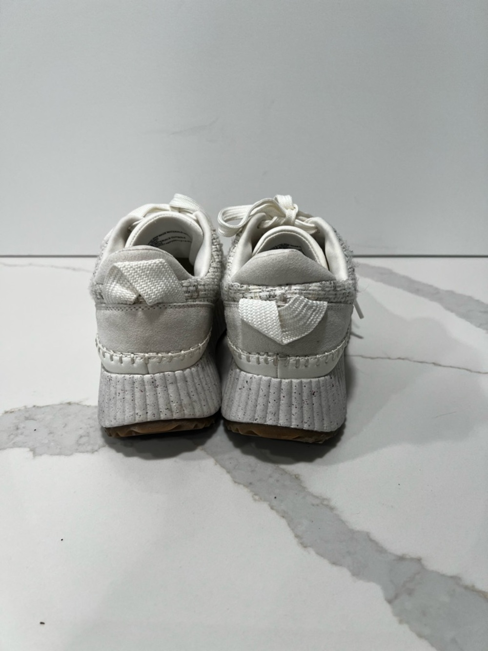 Universal Thread Cream Woven Platform Sneakers - Picture 5 of 7